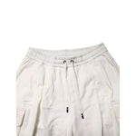 Dolce & Gabbana White Cotton Cargo Bermuda Sweatshorts Shorts PAN76654-46