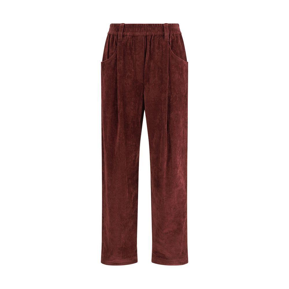 Brunello Cucinelli Velvet Pants BR-MD574P8773C4412-IT42 | L