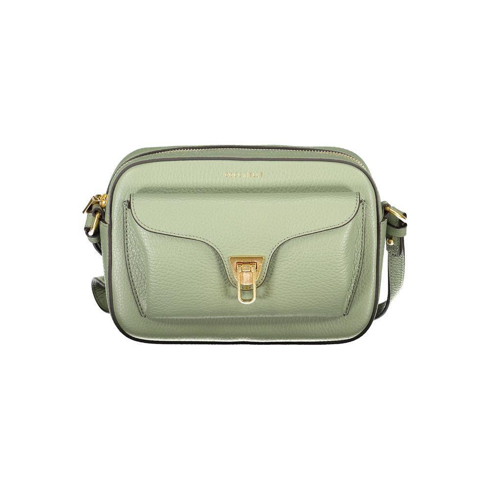 Coccinelle Green Leather Women Handbag CO-39529