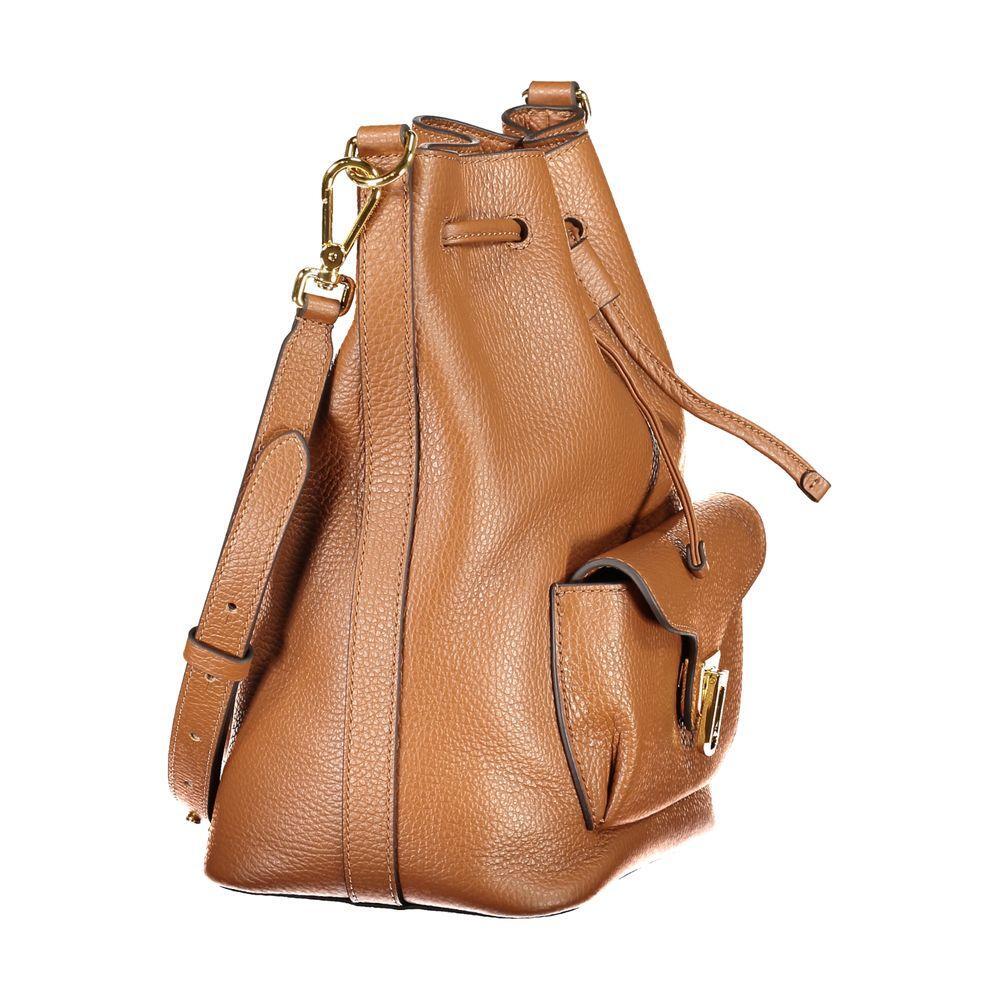 Coccinelle Brown Leather Women Handbag CO-39561