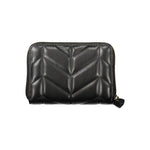 Mario Valentino Black Polyethylene Wallet VA-39184