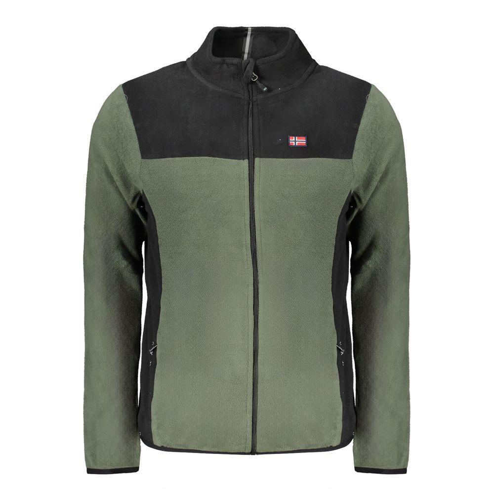 Norway 1963 Green Polyester Sweater NO-31916-M