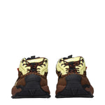 Versace Brown Fabric Athletic Sneakers VE-15266301444361-EU40/US7