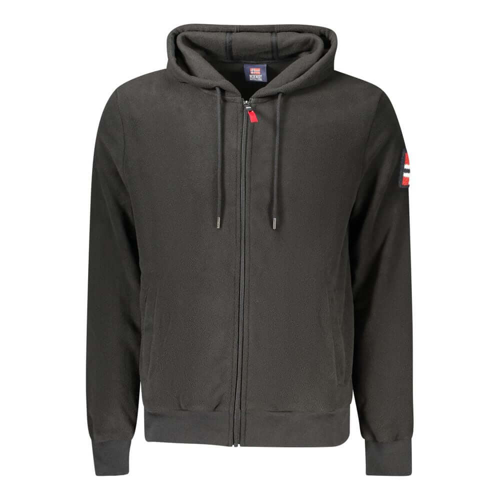 Norway 1963 Black Polyester Men Sweater