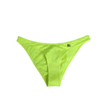 Dolce & Gabbana Neon Green DG Logo Swim Briefs Women Underwear