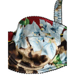 Dolce & Gabbana Multicolor Floral Semi Padded Balconette Underwear