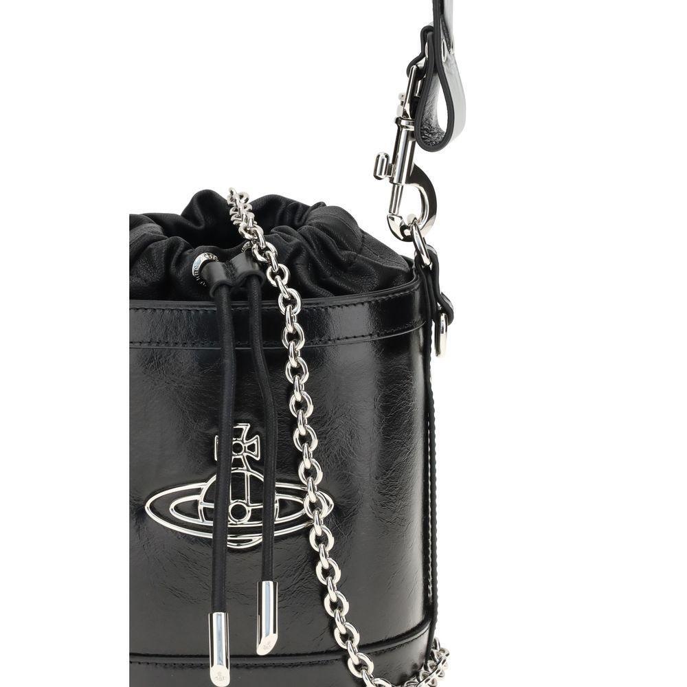 Vivienne Westwood Kitty Bucket Bag VI4C030009WL00BRN401BB