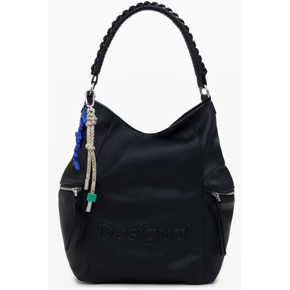 Desigual Black Polyethylene Women Backpack DE-39789
