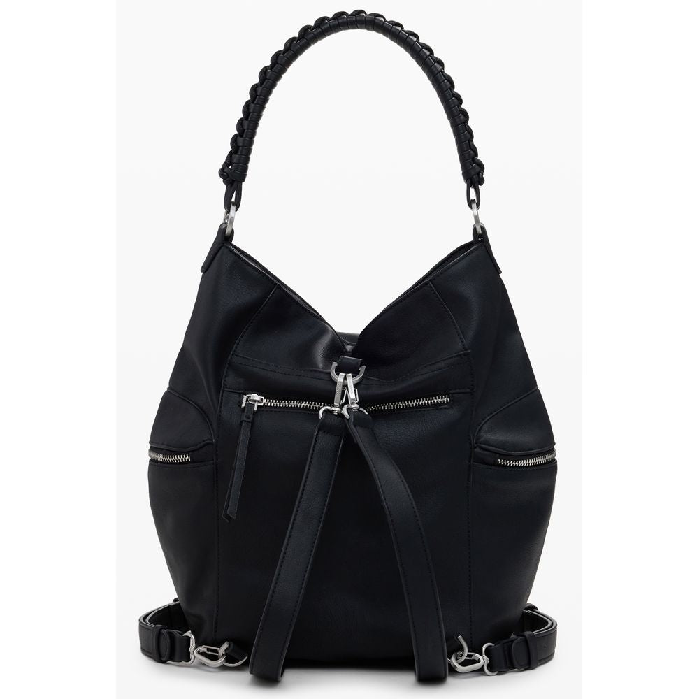 Desigual Black Polyethylene Women Backpack DE-39789