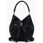 Desigual Black Polyethylene Women Backpack DE-39789