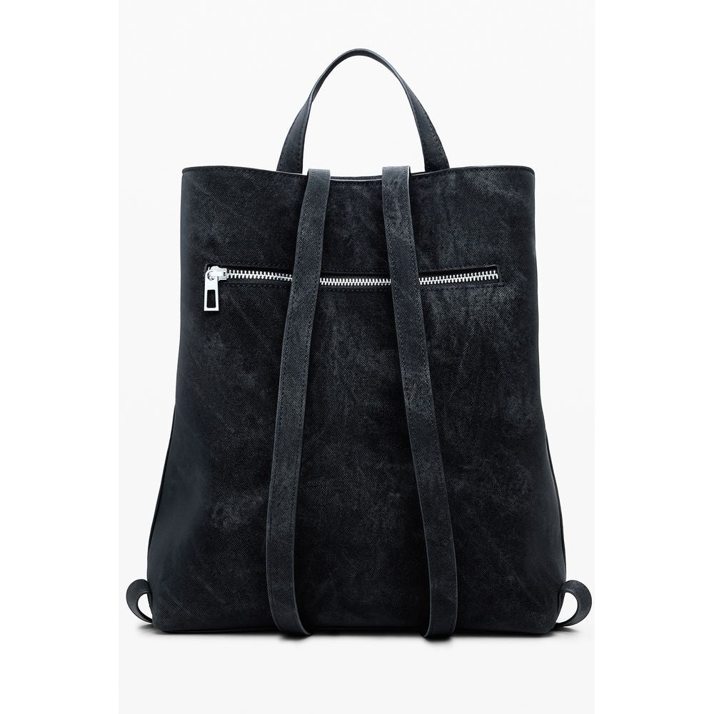 Desigual Black Polyethylene Women Backpack DE-39800