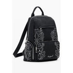 Desigual Black Polyethylene Women Backpack DE-39840