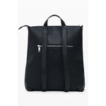 Desigual Black Polyethylene Women Backpack DE-39866