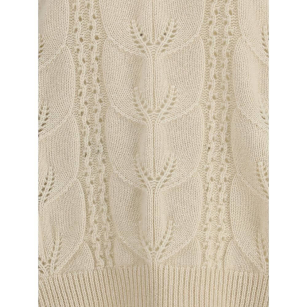 Ermanno Scervino Oversized perforated Sweater