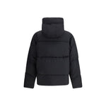 Canada Goose Black Nylon Crofton Puffer matte