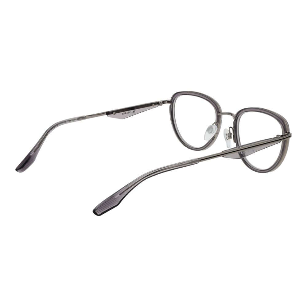 Trussardi Gray Metal Glasses (Frames)