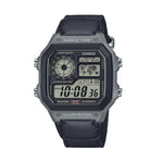 CASIO SPORT Mod. ILLUMINATOR - WORLD TIME ILLUMINATOR 5 ALARMS - FUTURE CLASSIC COLLECTION - BLACK AE-1200WHUB-8AVEF