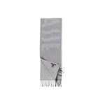 Alviero Martini Prima Classe Gray Cotton Scarf 1728,71956299936,Alviero Martini Prima Classe,Gray,New with tags,One Size,Scarves - Women - Accessories,Women Alviero Martini Prima Classe AL-14626400136-ONE SIZE