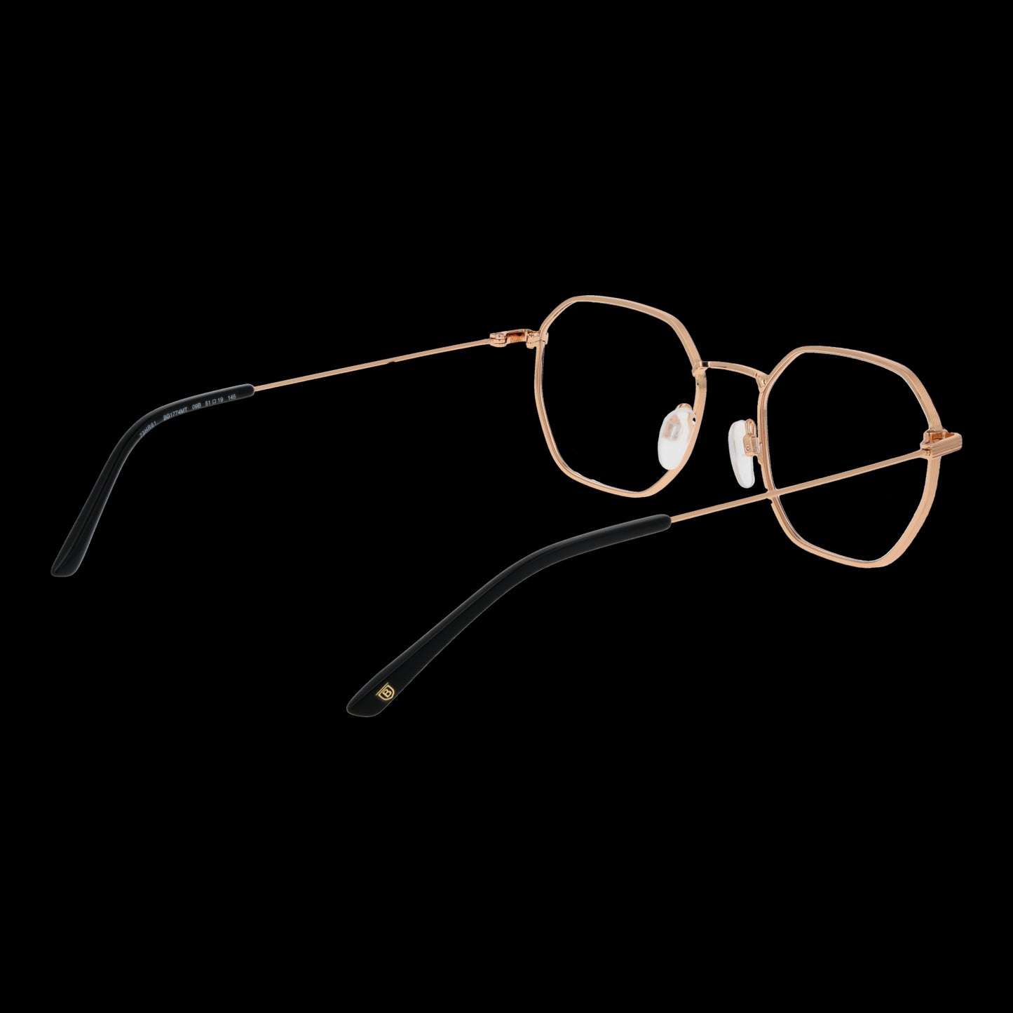 Gent's eyewear BULGET MOD. BG1774MT 5109B stylish frame side view