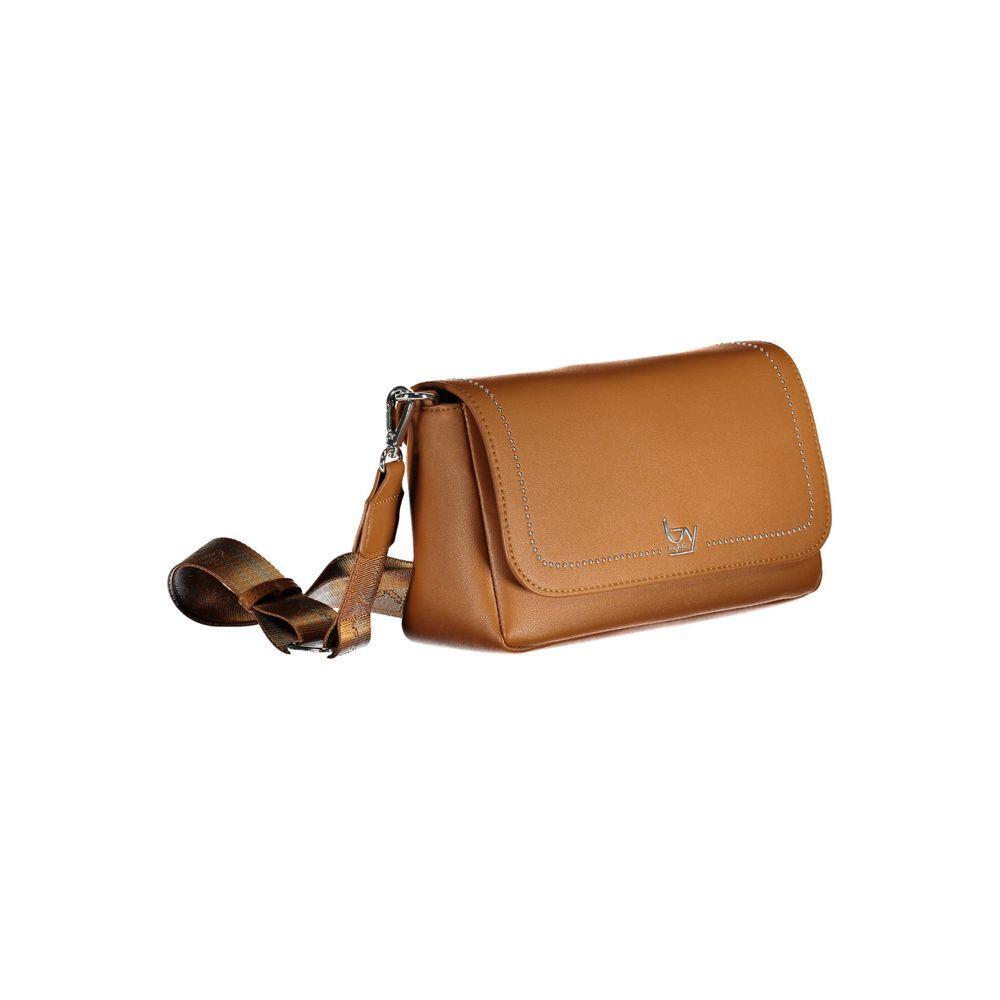 BYBLOS Brown Polyethylene Handbag BY-17026