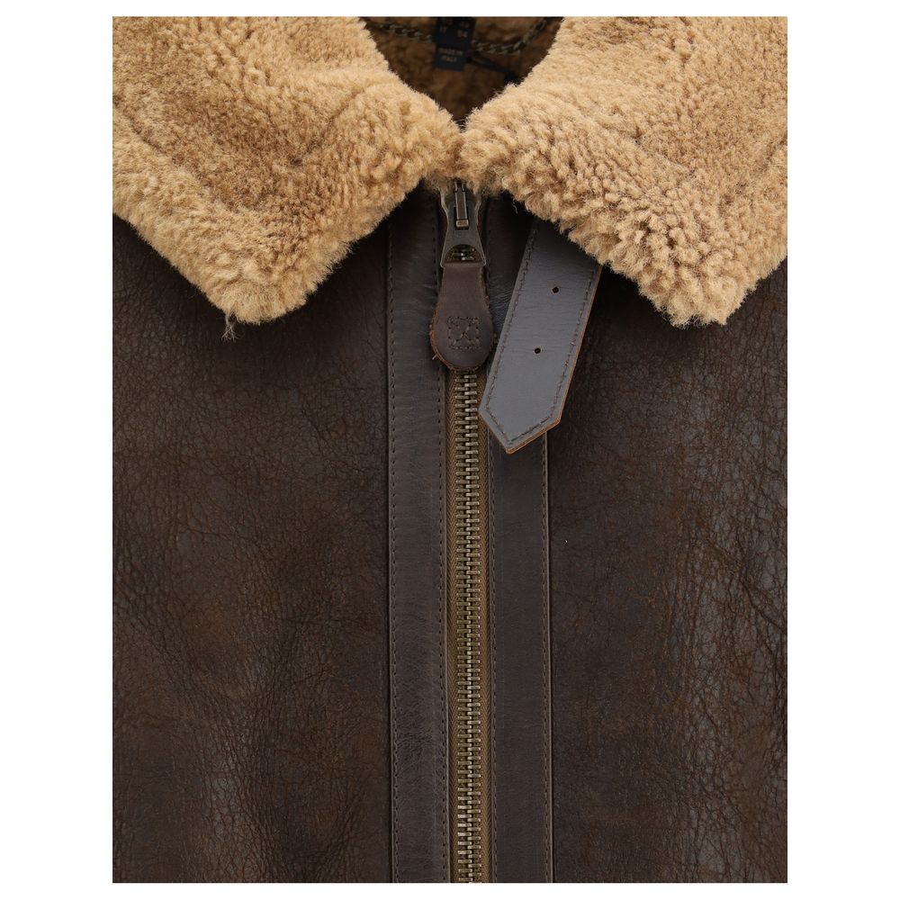Belstaff Shearling Jacket BE-104544EBDSS-IT52 | XL