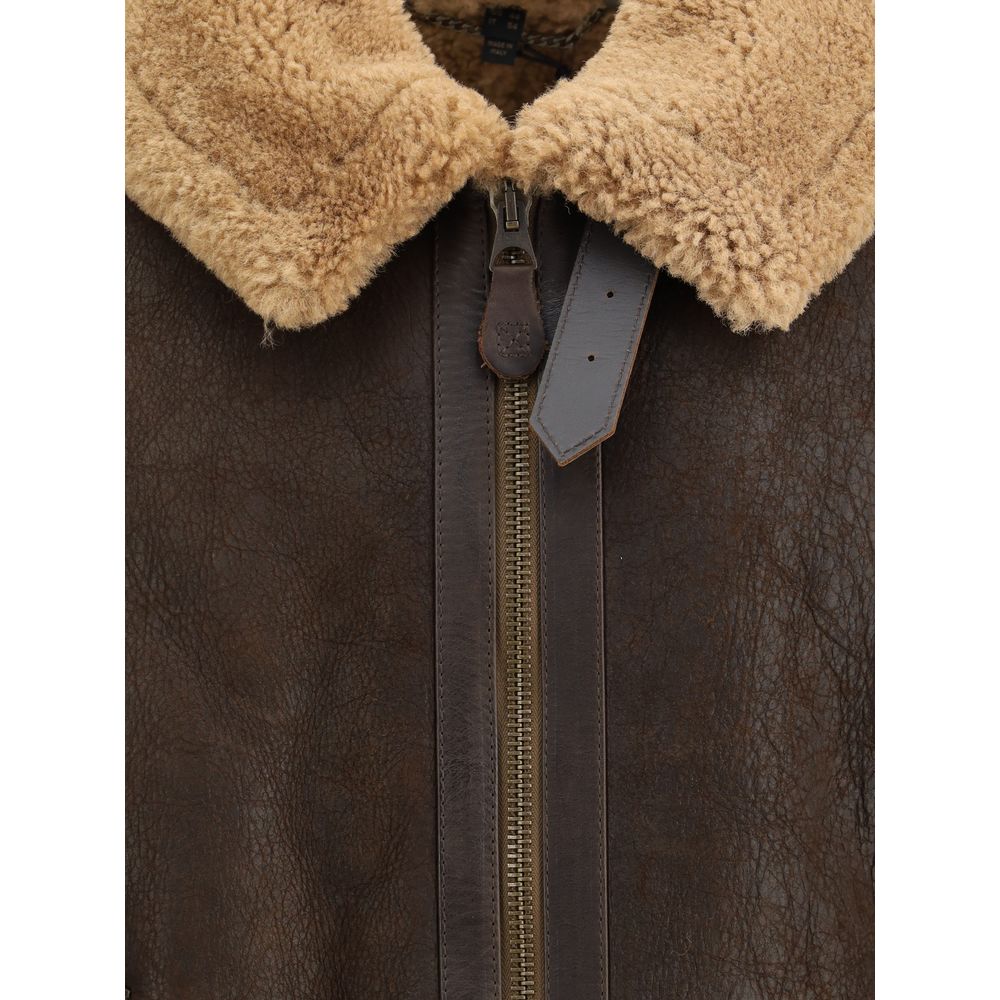 Belstaff Shearling Jacket BE-104544EBDSS-IT52 | XL