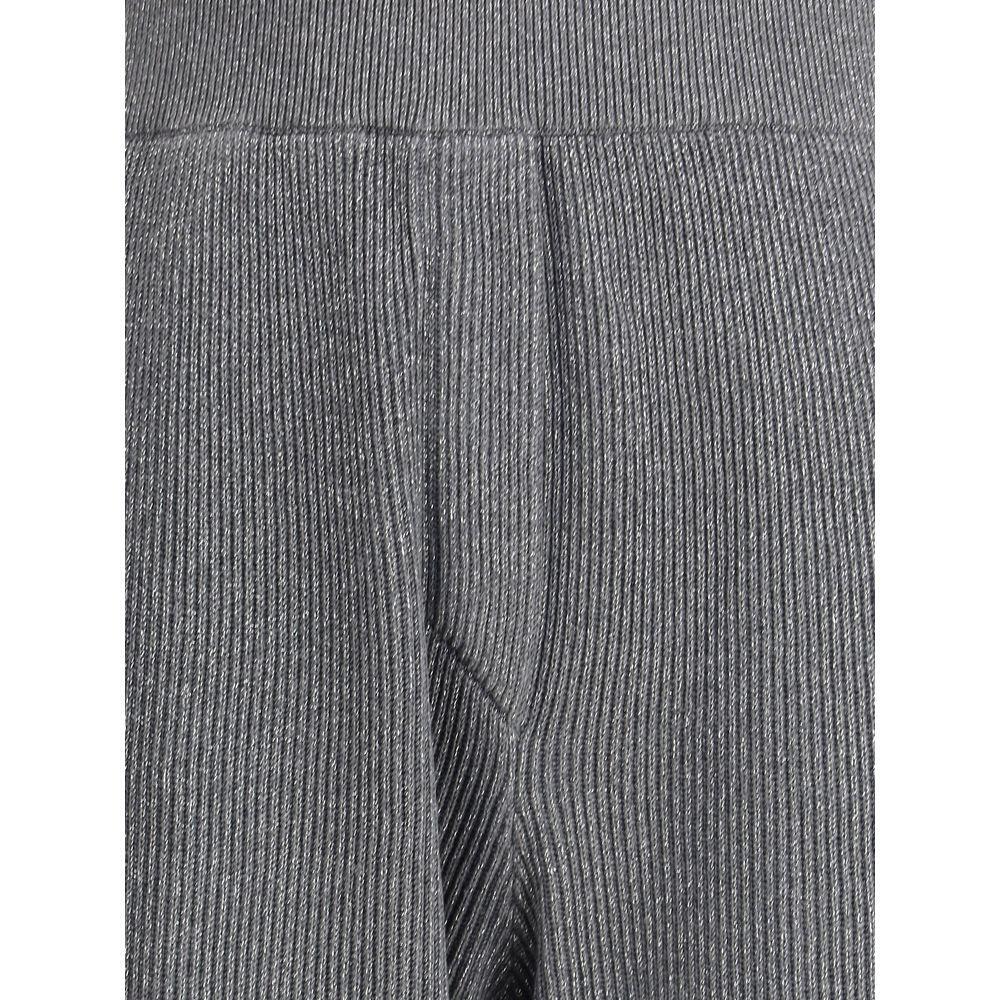 Brunello Cucinelli Ribbed lurex Pants BR-MAZ260299PCXP07-L