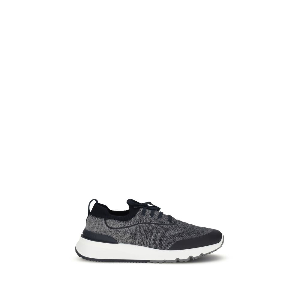 Brunello Cucinelli Techno cotton knit Sneakers runners BR-MZUEHRO342CDY87-EU39/US6