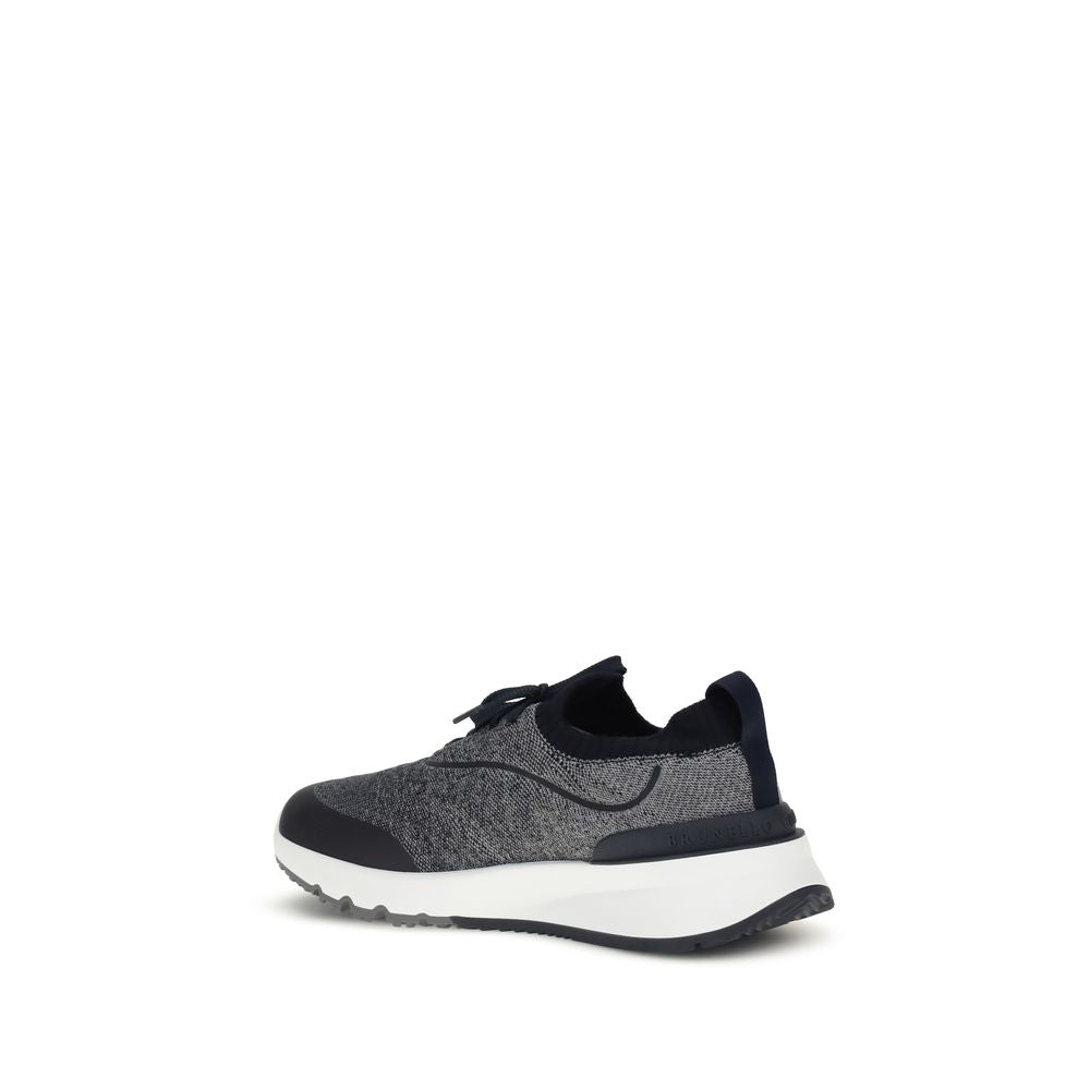 Brunello Cucinelli Techno cotton knit Sneakers runners BR-MZUEHRO342CDY87-EU39/US6