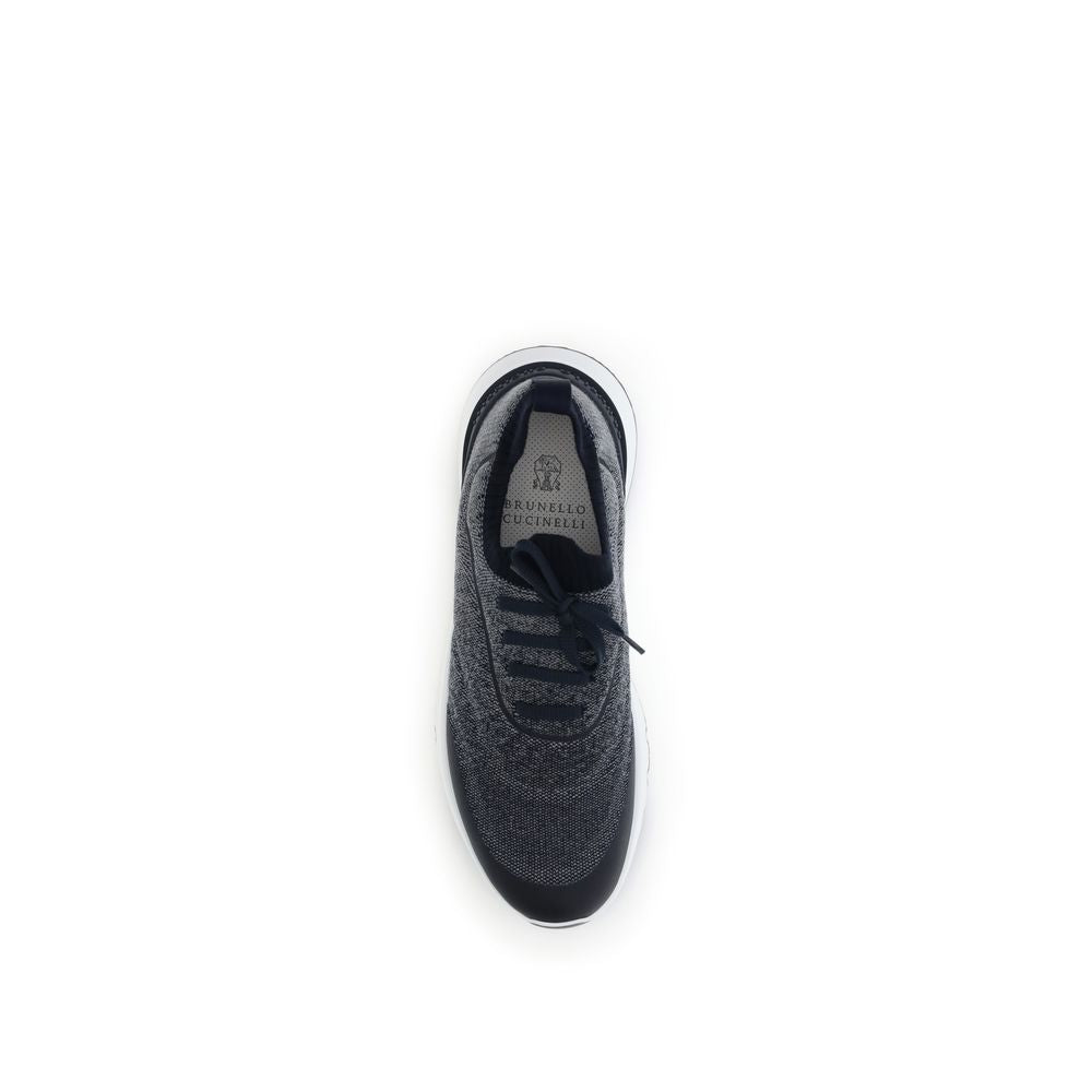 Brunello Cucinelli Techno cotton knit Sneakers runners BR-MZUEHRO342CDY87-EU39/US6