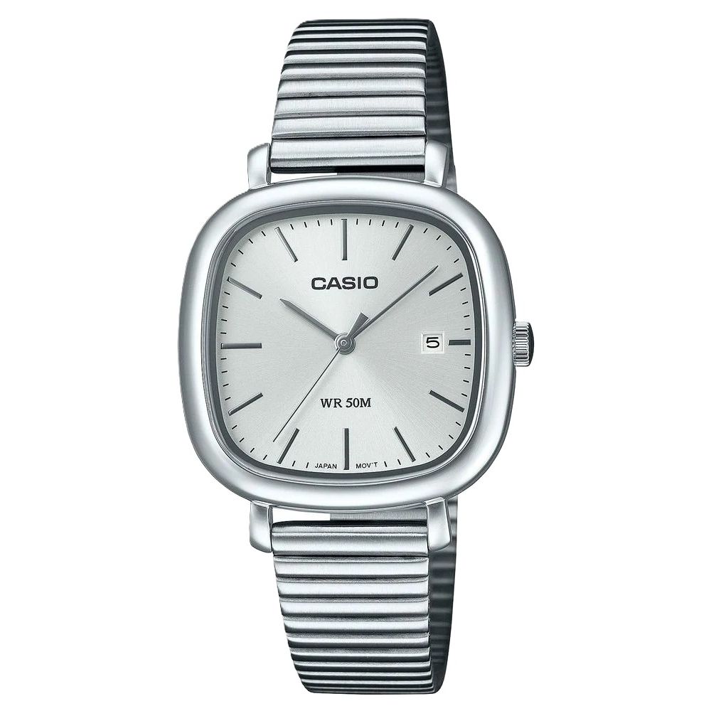 CASIO COLLECTION Mod. DATE SQUARE - SILVER-0