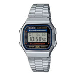 CASIO VINTAGE Mod. ICONIC - CLASSIC SILVER READY STOCKED WATCHES,Unisex,Wristwatch CASIO COLLECTION & VINTAGE A168WA-1WDF
