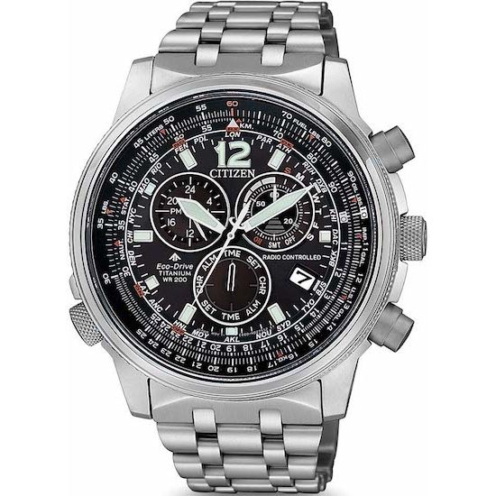 CITIZEN MOD. CB5850-80E men's watch, stainless steel design, advanced timekeeping features, ideal for sophisticated style.