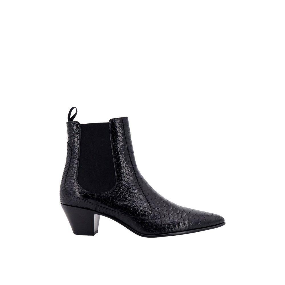 Celine Snake-Effect Leather Chelsea Boots CE-8803244179668-EU41/US8