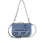 Diesel 1DR Twin denim shoulder bag Shoulder