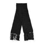 Dolce & Gabbana Black Cashmere Neck Warmer Wrap Shawl Scarf MS7451