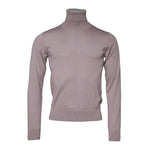 Dolce & Gabbana Brown Cashmere Knitted Men Pullover Sweater TSH90285-46