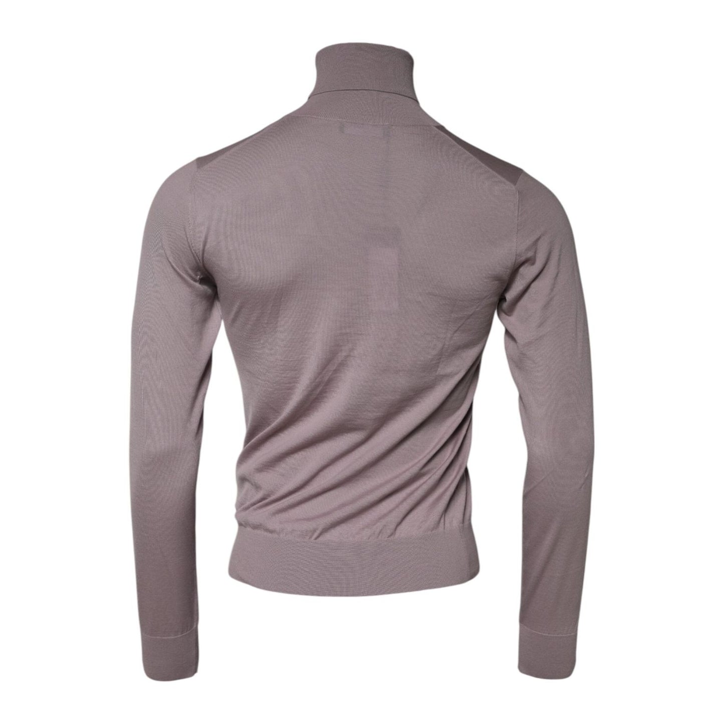 Dolce & Gabbana Brown Cashmere Knitted Men Pullover Sweater TSH90285-46