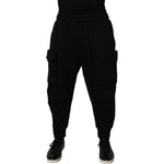 Dolce & Gabbana Black Cotton Men Cargo Jogger Sweatpants Pants 1728,67345645728,Black,Clothing,Dolce & Gabbana,Jeans & Pants - Men - Clothing,L,M,Material: 70% Cotton 30% Nylon,Men,Men - Clothing,New with tags,S,XL Dolce & Gabbana PAN76061-L