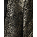 Dolce & Gabbana Gold SICILIA Jacquard Single Breasted Coat Blazer 1728,67345645728,Blazers - Men - Clothing,Dolce & Gabbana,Gold,IT58 | 3XL,Material: 32% Acetate 27% Acrylic 11% Wool 11% Polyester 10% Silk 9% Viscose,Men,New with tags Dolce & Gabbana KOS2
