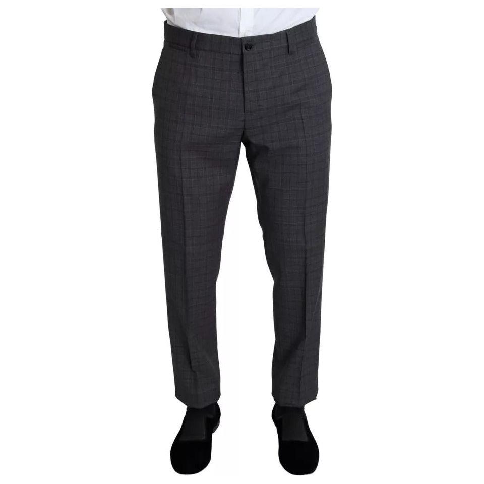 Dolce & Gabbana Gray Wool Men Formal 2 Piece MARTINI Suit 1728,67345645728,Dolce & Gabbana,Gray,IT52 | XL,Material: 99% Virgin Wool 1% Elastane,Men,New with tags,Suits - Men - Clothing Dolce & Gabbana JKT2772-52
