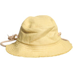 Dolce & Gabbana Yellow Cotton Wide Brim Bucket 1728,59 cm|L,67345645728,Accessories,Dolce & Gabbana,Hats & Caps - Men - Accessories,Material: 97% Cotton 3% Elastane,Men,Men - Accessories,New with tags,Yellow Dolce & Gabbana HAT9696-59