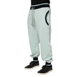 Dolce & Gabbana Light Green Cotton Men Jogger Sweatpants Pants PAN76242-48