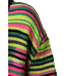Dolce & Gabbana Multicolor DG Logo V-Neck Knit Pullover Sweater TSH90259-M
