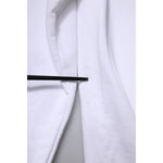 Dolce & Gabbana White Logo Cotton Crew Neck Pullover Sweater TSH90302-52