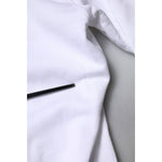 Dolce & Gabbana White Logo Cotton Crew Neck Pullover Sweater TSH90302-52