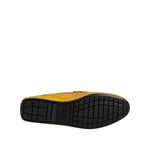 Dolce & Gabbana Yellow Exotic Leather Loafers Slip On Shoes MV7575-41