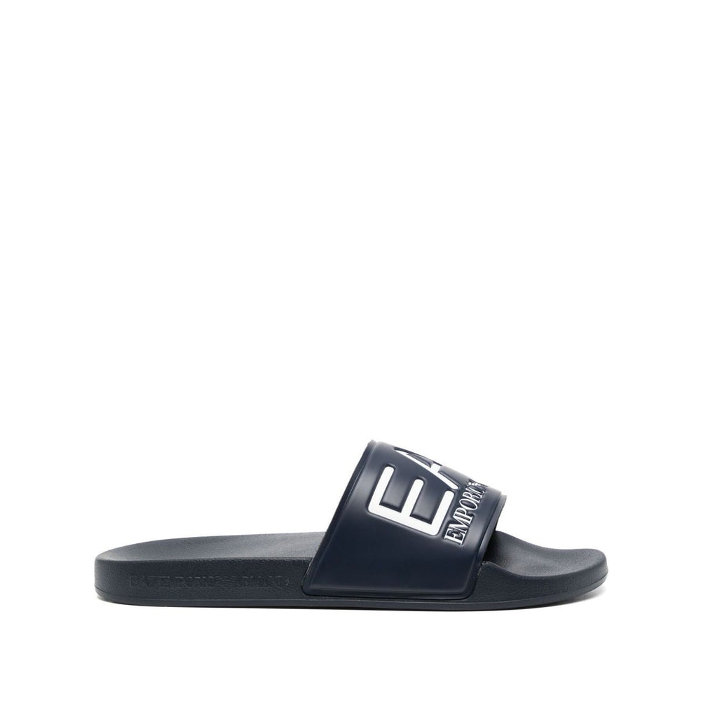EA7 Sandals Blue Sandals