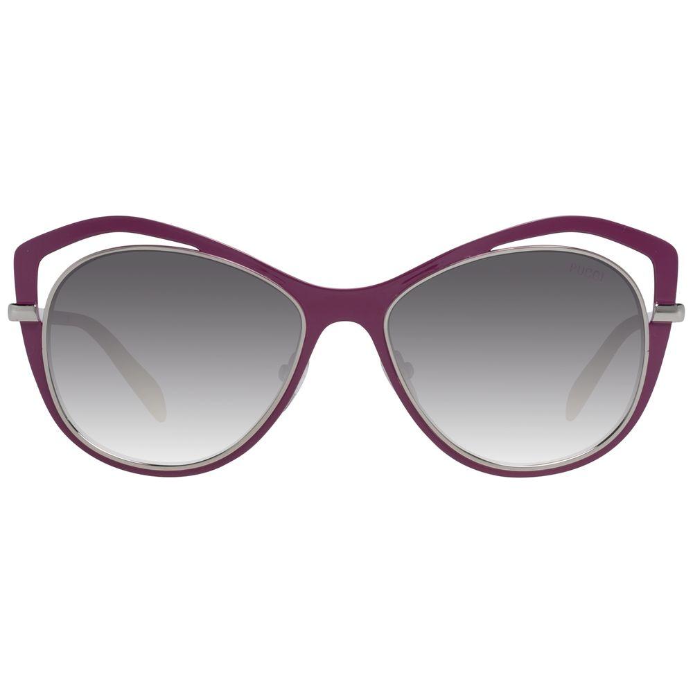 Emilio Pucci Purple Metal Sunglasses 1728,67434610848,Emilio Pucci,New with tags,Purple,Sunglasses for Women - Sunglasses,Women Emilio Pucci EPEP01305681TAC