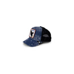 Goorin Bros Blue Cotton Hats & Cap 1728,71956299936,Accessories,Blue,Goorin Bros,Hats & Caps - Men - Accessories,Men,Men - Accessories,New with tags,UNI Goorin Bros GO-14541700010-UNI